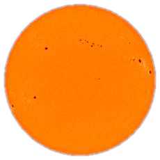 SOHO Michelson Doppler Imager 6767  continuum images from Stanford University 2001/05/05